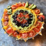 Spiderweb Seven Layer Dip Board