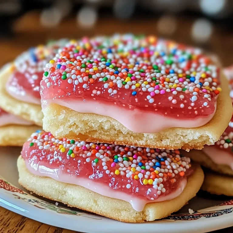 Strawberry Pop Tart Sugar Cookies