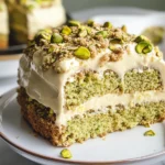 Vegan Pistachio Tres Leches (3 Milk Cake)