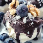 Wholesome Frozen Blueberry Yogurt Clusters