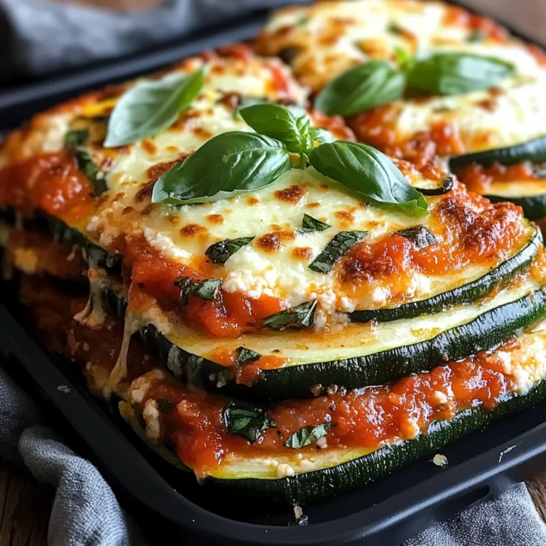 Zucchini Ricotta Melts with Marinara