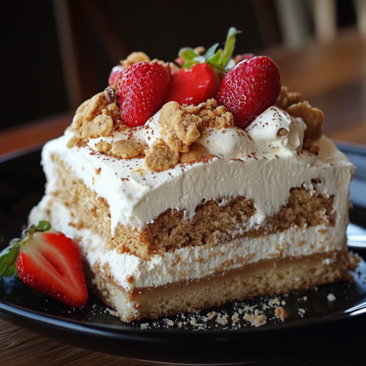 Cookie Butter Tres Leches Cake