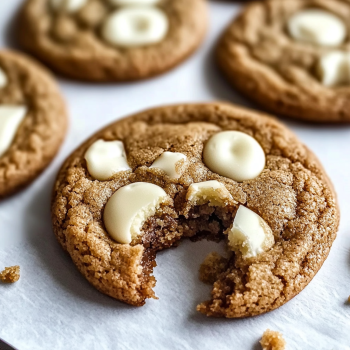 White Chocolate Coffee Cookies