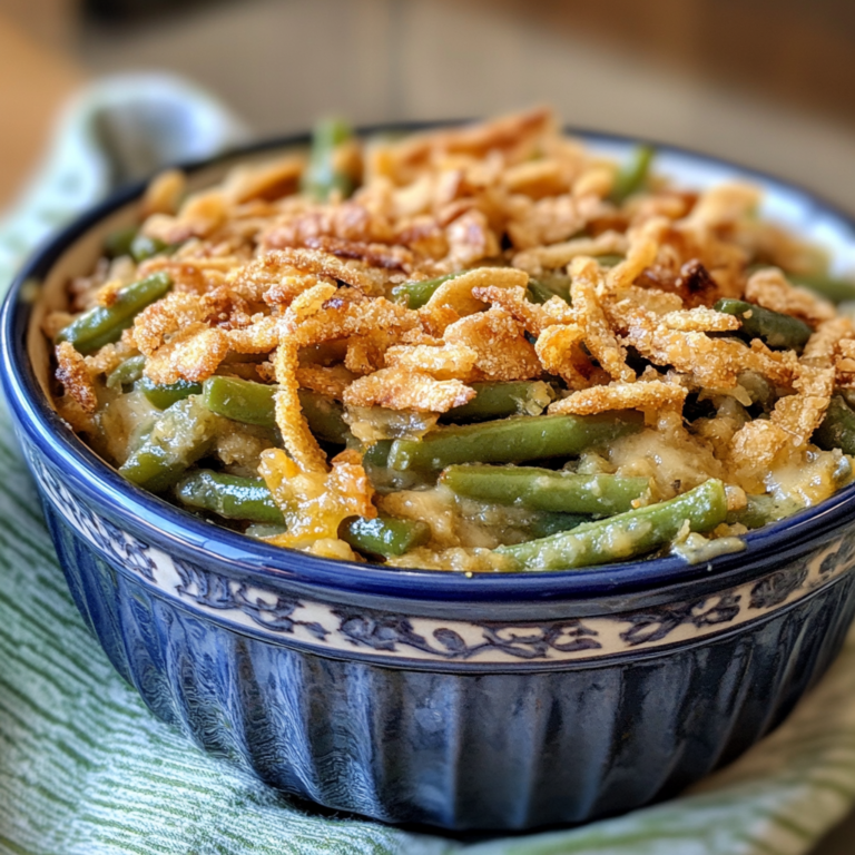 Homemade Green Bean Casserole