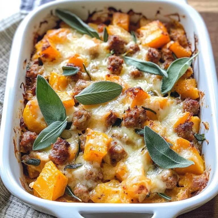 Butternut Squash Casserole