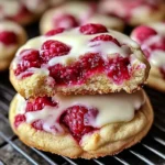 Raspberry Cheesecake Cookies