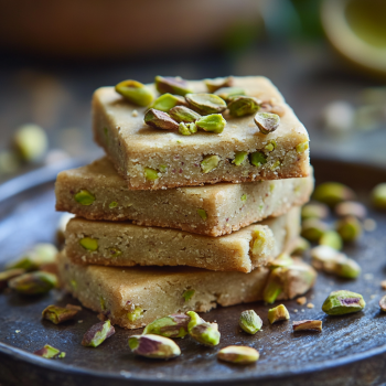 Pistachio Shortbread